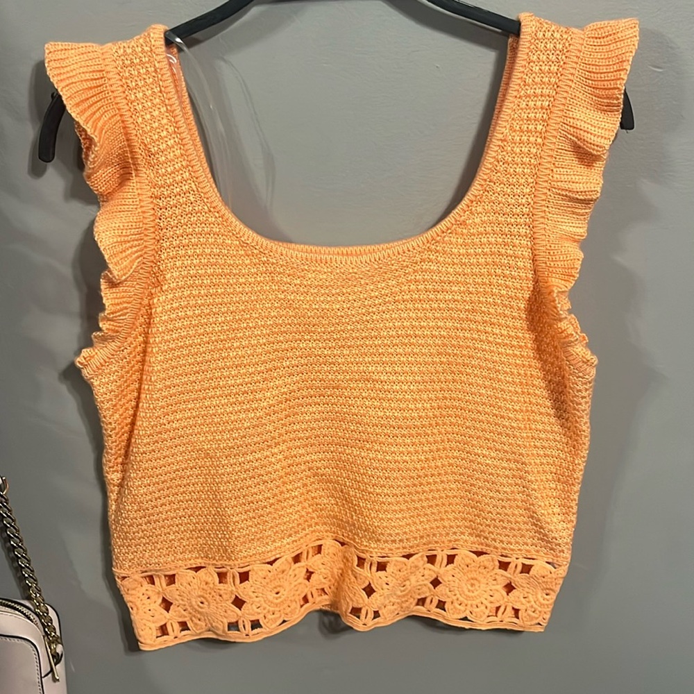 Madden NYC Crochet Tank